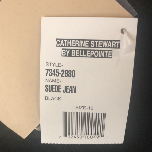 Black Suede Jeans - Picture 10 of 10